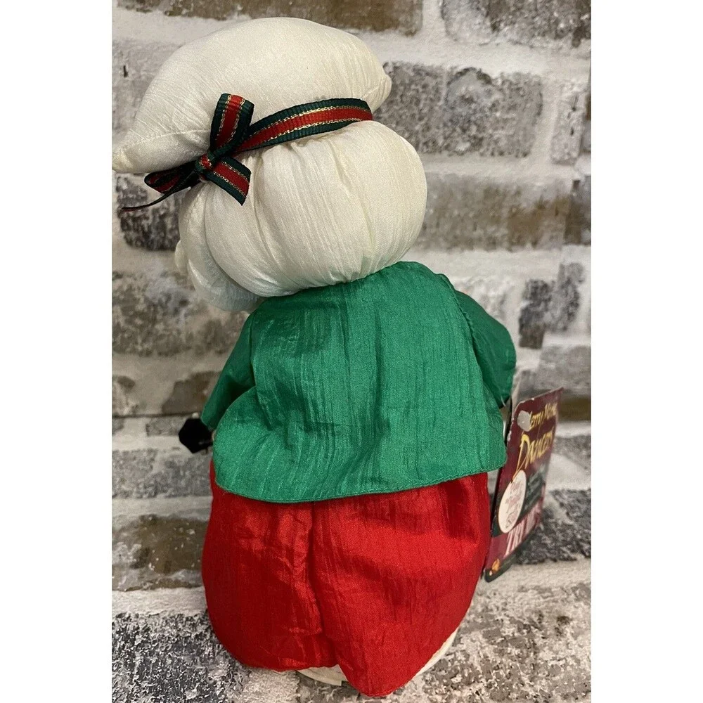 Gemmy Merry Music Dancers Santa Plays Jingle Bells Guitar Hippie Santa NWT 2000